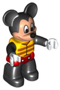 Duplo Figure Lego Ville, Mickey Mouse, Life Jacket 47394pb219