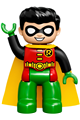 Duplo Figure Lego Ville, Robin, Green Legs - 47394pb225