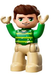 Duplo Sandman - Sandman Duplo figure from Lego Ville - 47394pb243