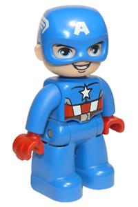 Duplo Figure Lego Ville, Captain America 47394pb281