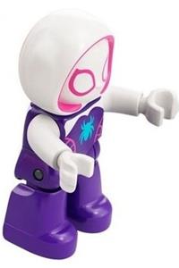 Duplo Figure Lego Ville, Ghost Spider \ Spider-Gwen 47394pb312