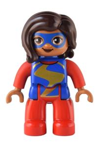 Duplo Figure Lego Ville, Ms. Marvel 47394pb339