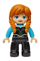 Disney Princess Anna Duplo figure wearing a medium azure top - 47394pb371