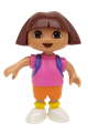 Duplo figure of Dora the Explorer - 5473