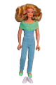 Scala doll of Baby Thomas with large eyes pattern, wearing clothes and a hat - 71289b