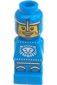 Blue lava dragon knight microfigure - 85863pb001