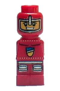 Microfigure Lava Dragon Knight Red - Microfigure red lava dragon knight - 85863pb003
