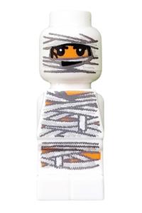 Microfigure Ramses Pyramid Mummy - Mummy microfigure from the Ramses Pyramid set - 85863pb005