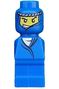 Microfigure Ramses Pyramid Adventurer Blue - Microfigure adventurer from Ramses Pyramid, wearing blue attire, without belt - 85863pb009