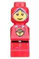 Red microfigure from the Creationary theme - 85863pb011