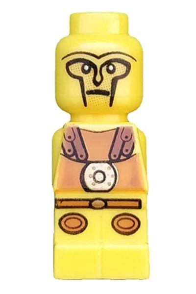 Lego Minifig 1x Microfigure Minotaurus Gladiator Yellow 85863pb016 NEUF 