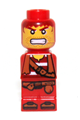 Microfigure pirate on a red plank - 85863pb021
