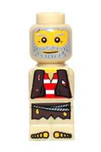 Microfigure Pirate Plank Pirate Tan 85863pb022