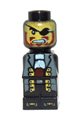 Microfigure pirate captain with a plank - 85863pb023