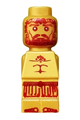 Atlantis treasure king microfigure with trident in hand - 85863pb045