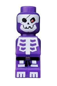 Microfigure Ninjago Skeleton Dark Purple 85863pb052