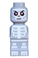 Microfigure Ninjago Skeleton Light Bluish Gray - 85863pb053