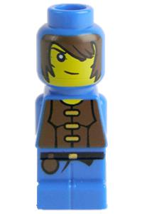 Microfigure Heroica Ranger - Heroica Ranger microfigure with a bow and arrow - 85863pb069