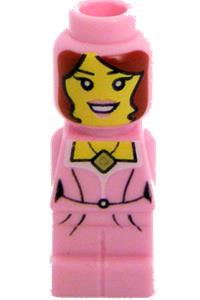 Microfigure Lego Champion Female Pink Dress 85863pb071