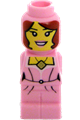Microfigure Lego Champion Female Pink Dress - 85863pb071