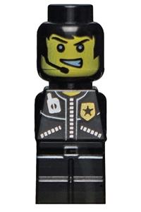 Microfigure City Alarm Police Officer - 85863pb074