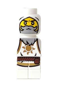 Microfigure Heroica Sage Minifigure - Microfigure dressed as a Heroica sage - 85863pb090