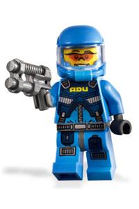 Alien Defense Unit Soldier 1 - Soldier 1 from the Alien Defense Unit with dark bluish gray hips - ac001