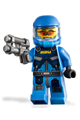 Alien Defense Unit Soldier 1 - Dark Bluish Gray Hips - ac001