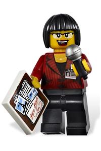 Alien Conquest Reporter Minifigure - ac008