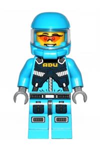 Alien Defense Unit Soldier 1 - Soldier 1 from the Alien Defense Unit with dark azure hips - ac015