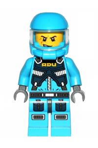 Alien Defense Unit Soldier 2 - Soldier 2 from the Alien Defense Unit with dark azure hips - ac016