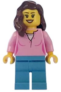 Carnival Woman Minifigure - adp008