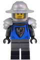 Mountain Fortress Black Falcon Soldier - Helmet with Broad Brim, Shoulder Armor - adp104