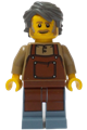 Male general store owner with a reddish brown apron, sand blue legs, and dark bluish gray hair - adp115
