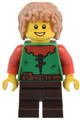 Forest elf with medium nougat hair - adp127