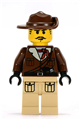 Johnny Thunder with tan legs with pockets and black hands - adv037