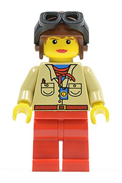 Lego® Figur Minifigur aus 7419 Dragon Fortress Guard Conical Straw Hat adv046 