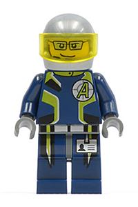 Agent Fuse Minifigure - Agent Fuse with helmet - agt009