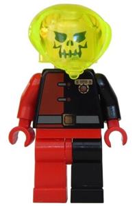 Ogel Minion Commander Minifigure - Ogel Minion Commander with Emblem on torso from Mission Deep Sea - alp018