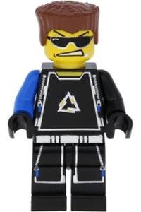 Dash Minifigure - Dash Justice, Alpha Team Arctic - alp026