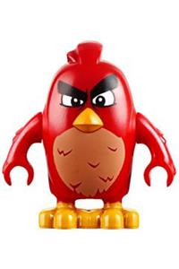 Red - Red, annoyed left eyebrow raised - ang005
