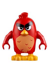Red - Red with left eyebrow raised - ang008