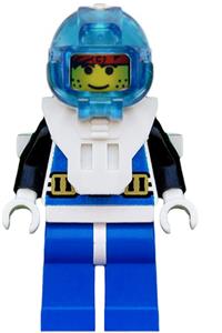 Aquanaut Commander Minifigure - Aquanaut 1 Commander (Jock Clouseau) - aqu001