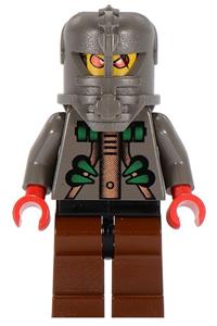 Stingray 1 Minifigure - Stingray 1 with light gray flippers - aqu012a