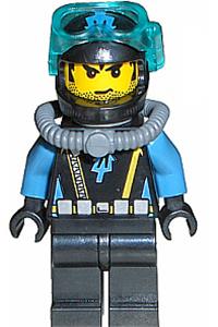 Aquaraider Diver 8 Minifigure - aqu022