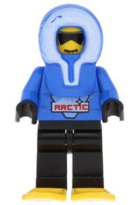 Arctic - Blue, Blue Hood, Black Legs, Snowshoes arc006