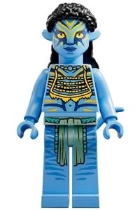 Neytiri Minifigure - Neytiri wearing yellow armor and war paint - avt001