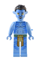 Na'vi Jake Sully with a bare chest and no face paint - avt013