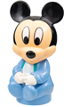 Primo Baby Mickey Mouse minifigure wearing blue clothing - baby006
