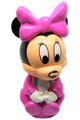 Primo Figure Baby Minnie Mouse with Pink Clothing and Pink Bow - baby007